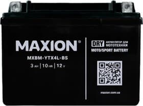 Акумулятор Maxion 6 CT-3-R MXBM-YTX4L-BS_DRY