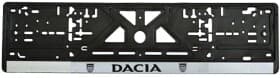 Рамка номерного знака Vitol 4073 цвет черный на Dacia