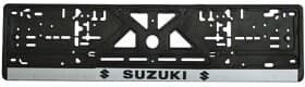 Рамка номерного знака Vitol 18383 колір чорний на Suzuki