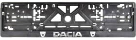 Рамка номерного знака Vitol UKR00 цвет черный на Dacia