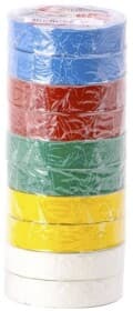 Набір ізоляційної стрічки Intertool it0024 ассорті ПВХ 10 шт