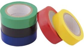 Набір ізоляційної стрічки MasterTool 44-9000 ассорті ПВХ 5 шт