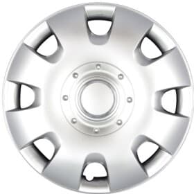 Комплект колпаков на колеса SJS 304 серебристый