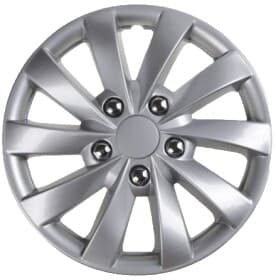 Комплект колпаков на колеса Carface Faro серый