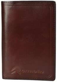 Портмоне-органайзер Poputchik 5141-027P с логотипом Citroen цвет коричневый