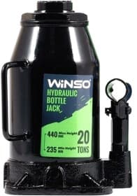 Домкрат Winso Hydraulic Bottle Jack пляшковий гідравлічний 20 т 170220