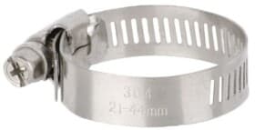 Хомут Intertool TC-1122 червячный 21-44 мм сталь W2 1 шт