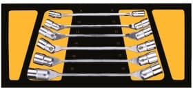 Набір ключів накидних Starline NRF1ET88 з шарніром 6 шт