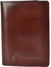 Портмоне-органайзер Poputchik 5053-027P с логотипом Citroen цвет коричневый