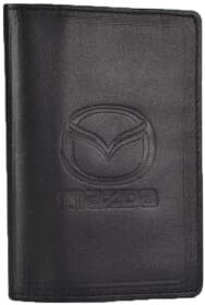 Портмоне-органайзер Poputchik 5141-038 з логотипом Mazda колір чорний Портмоне-органайзер Poputchik 5141-038 з логотипом Mazda колір чорний