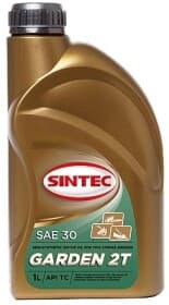 Моторное масло 2T Sintec Garden SAE30 полусинтетическое