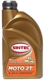Моторное масло 2T Sintec Moto SAE30 полусинтетическое