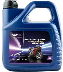 Моторна олива 4Т VatOil Motorcycle FS 10W-40 синтетична