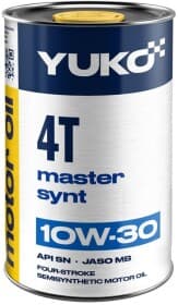 Моторное масло 4T Yuko Master Synt 10W-30 полусинтетическое