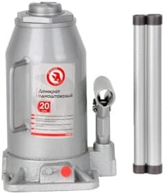 Домкрат Intertool бутылочный гидравлический 20 т GT0028