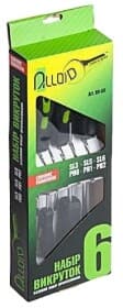 Набір викруток Alloid NO6KN 6 шт.