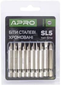 Набір бит Apro 309142 10 шт.