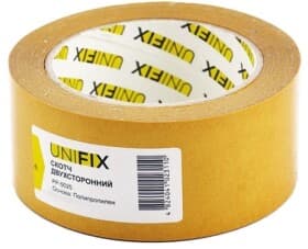Двухсторонний скотч UNIFIX PP-5025 на полипропиленовой основе 50 мм Х 25 м