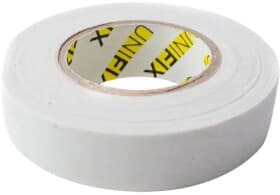 Изолента UNIFIX ETU-20WHITE белая ПВХ 17 мм х 20 м