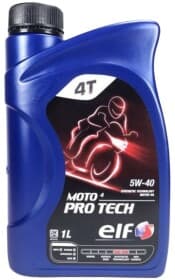 Моторна олива 4Т Elf Moto 4 Pro Tech 5W-40 синтетична