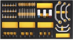 Набор инструментов Starline NRF5.ET14 1/2", 1/4" 59 шт.