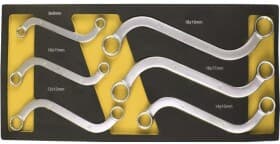 Набір ключів накидних Starline NRF1.ET75 8x9-18x19 мм 6 шт