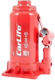 Домкрат Carlife бутылочный гидравлический 16 т BJ416