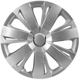 Комплект колпаков на колеса Elegant Energy цвет серебристый