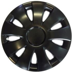 Комплект колпаков на колеса JESTIC Aura черный