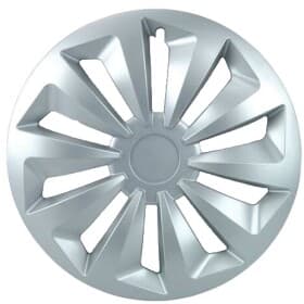 Комплект ковпаків на колеса JESTIC Fox колір сріблястий