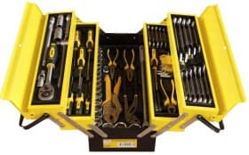 Набор инструментов WMC Tools 4087C 1/2", 1/4" 87 шт.