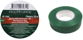 Ізоляційна стрічка Rockforce rf130g зелена ПВХ 19x20