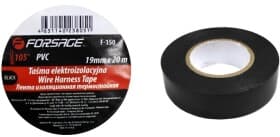 Изолента Forsage F150 черная ПВХ 19x20