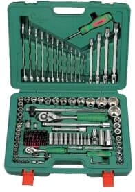 Набір інструментів Hans TK124E 1/2", 1/4"