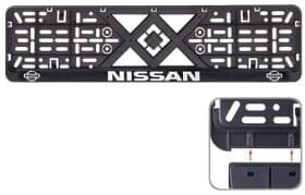 Рамка номерного знака Vitol 50269 цвет черный на Nissan