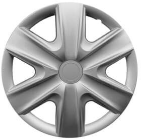 Комплект колпаков на колеса Mammooth Hexan цвет серебристый