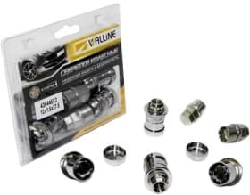 Комплект гаек-секреток с ключом WALLINE 436445X2