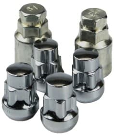 Комплект гаек-секреток с ключом WALLINE 416448H2