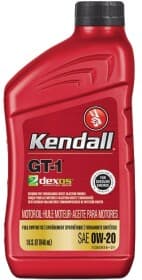 Моторна олива Kendall GT-1 Full Synthetic Dexos1 Gen2 0W-20 синтетична