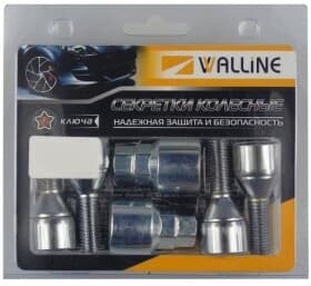 Комплект болтів-секреток із ключем WALLINE 674110w2