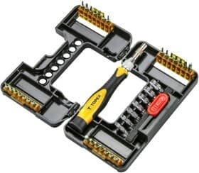 Отвертка прецизионная с набором бит Topex 39D343