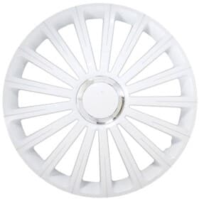 Комплект ковпаків на колеса Argo Radical Pro колір білий з хромованим оздобленням