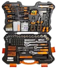 Набір інструментів ISMA 53034 1/2", 1/4" 303 шт.