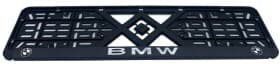 Рамка номерного знака Alca 97875 цвет черный на BMW