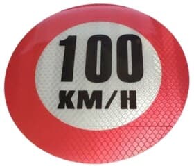 Наклейка Tempest 100 km/h