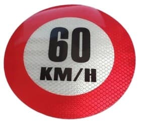 Наклейка Tempest 60 km/h