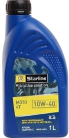 Моторное масло 4T Starline Moto 10W-40 полусинтетическое