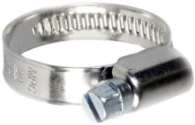 Набір хомутів Amio W280100 черв'ячний 80-100 мм сталь W2 10 шт