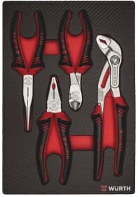 Набор инструментов Würth 0965905600 4 ед.