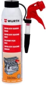 Герметик Würth Super RTV Silicone сірий